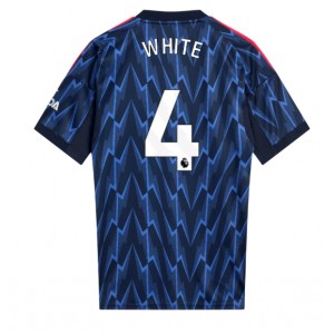 Fotbalové Dres Arsenal Ben White #4 Venkovní Oblečení 2025-26 Krátký Rukáv